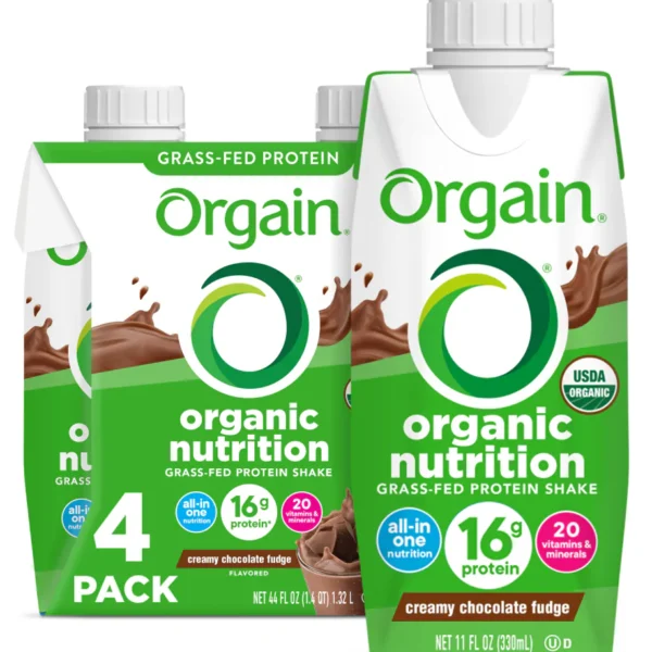 Orgain Milk 30g Protein No-Artificial Sweeteners Shake